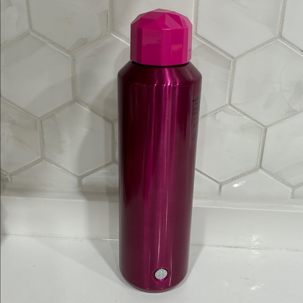 NWT Starbucks Pink Jewel Top Stainless Steel Insulated Water Bottle